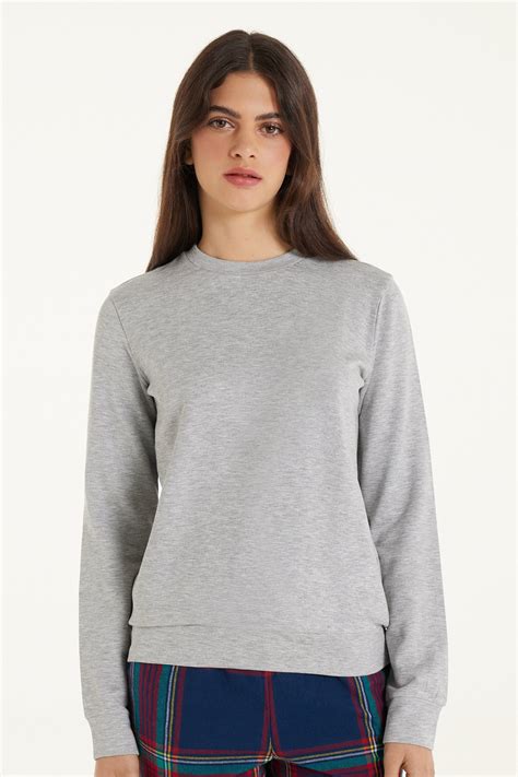 maglia versace manica lunga felpata